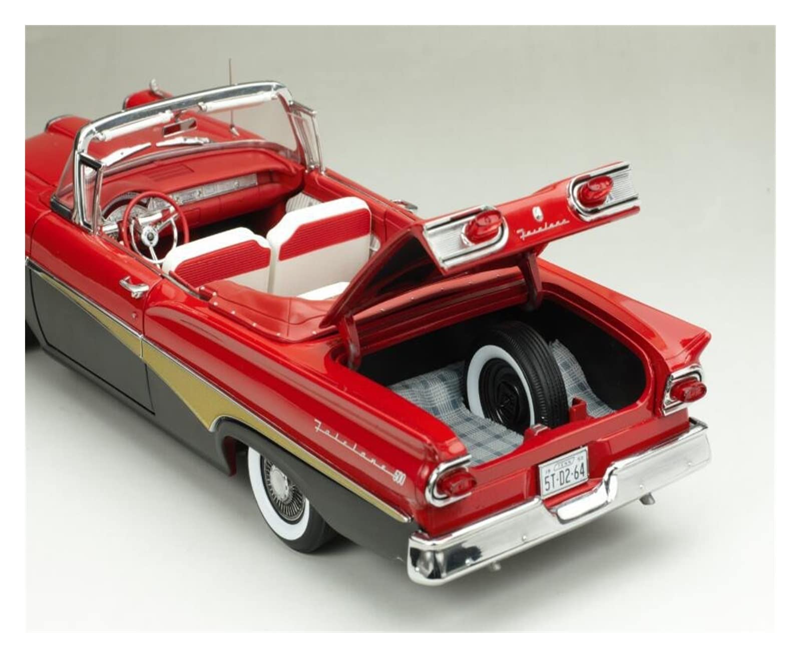 Amazon.com: OIMOLO Modelos de coche a escala para Ford Fairlane